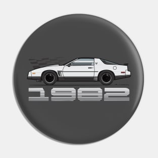 1982 white trans Am Pin