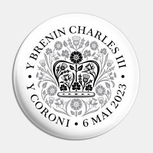 Arwyddlun Coroniad y Brenin Charles III Pin