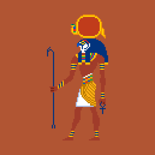 Ra pixel art by PXLFLX