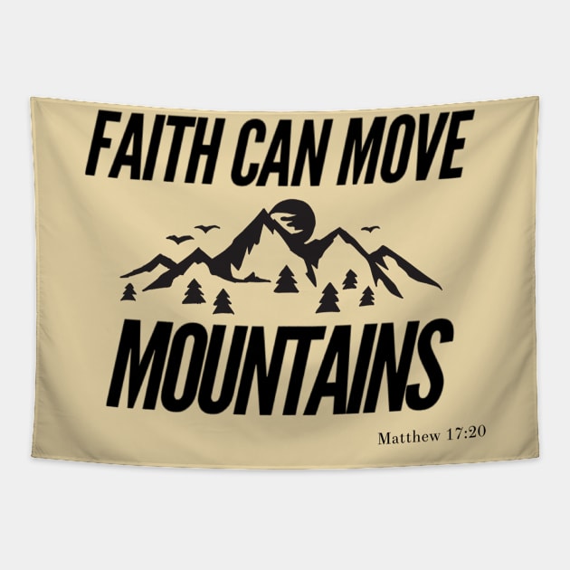 faith can move mountains Tapestry by MNZStar