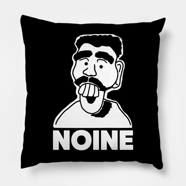 Ba Ba Booey "NIONE" - Howard Stern Show Pillow by Chewbaccadoll