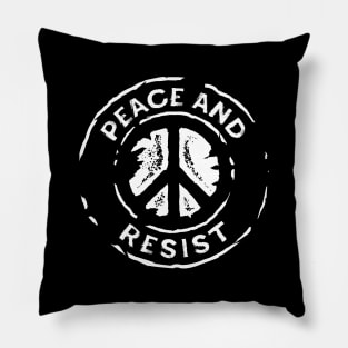 Peace and Resist - 2018 Midterm Elections Pillow