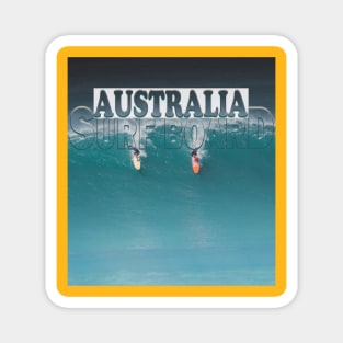 Australia surf board Magnet