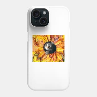 Autumn cat Phone Case