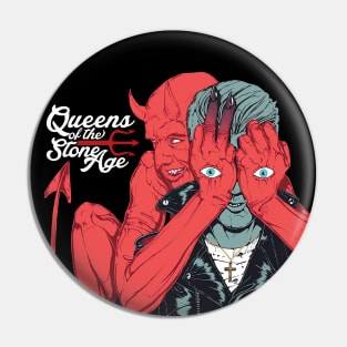 Queens Of The Stone Age Band Pin