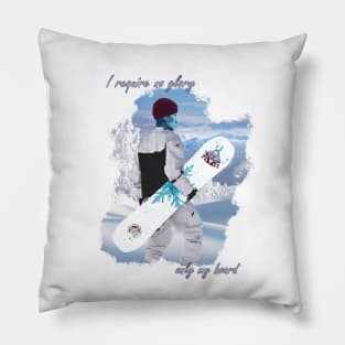 SW MERCH Snowboarder!Thrawn Icicle V2 Pillow