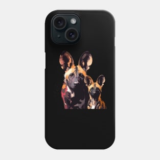 African Wild Dog Fathers Day Phone Case