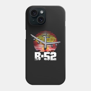 B52 Bomber  Airforce Pilot Gift Modern Warbird Vietnam Korea War Phone Case