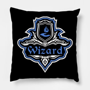 D&D Wizard Class Crest Pillow
