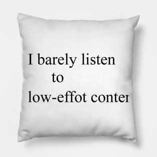 Barely Listen to LEC Pillow