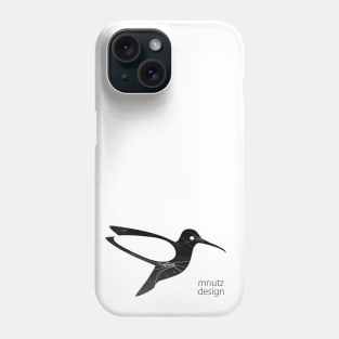 Kolibri - Logo mnutzDesign - Braincell Phone Case