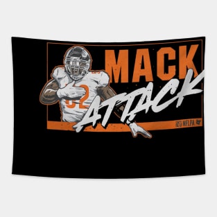 Khalil Mack Attack Tapestry