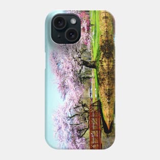 Spring - Cherry Trees in the Park Phone Case