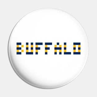 Pixel Hockey City Buffalo 2017 Pin