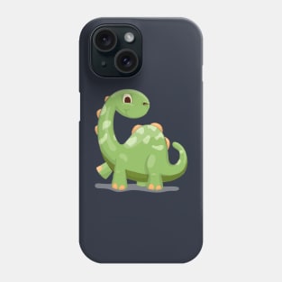 Baby dinosaur Hand Drawn Phone Case