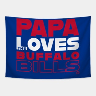 Papa Loves the Buffalo Bills Tapestry