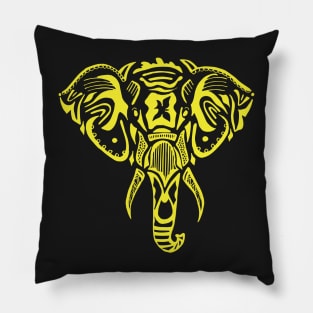 Yellow_Phant Pillow