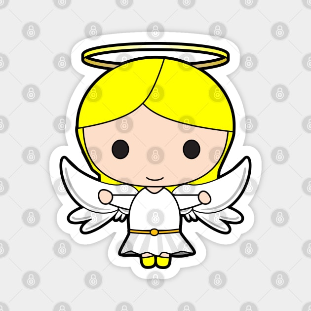 Cute Angel Magnet by Markaneu