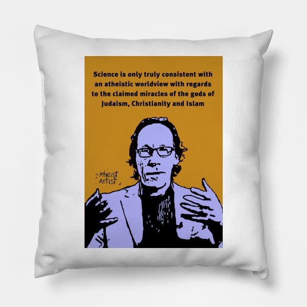 Lawrence Krauss Pillow by DJVYEATES