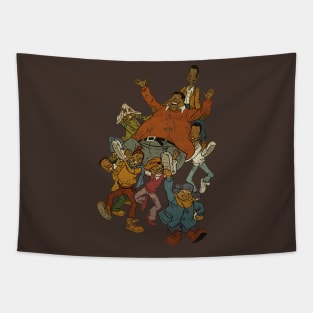 Fat Albert New Vintage Art Tapestry