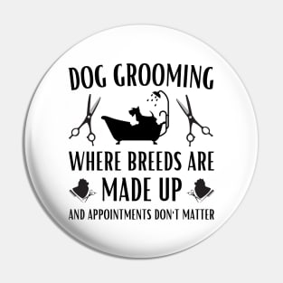 Thank you dog groomer women appreciation pet groomer Pin