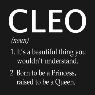 Cleo Name Gift T-Shirt