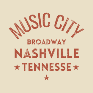 Nashville Music City T-Shirt