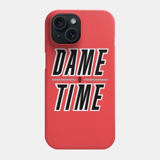 Dame Time 2 - Red Phone Case