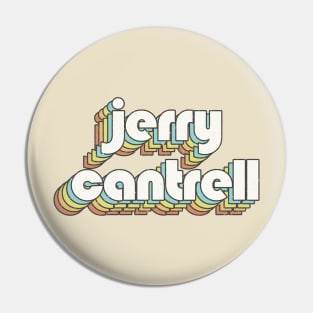 vintage color Jerry Cantrell Pin