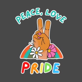 Peace, Love, Pride T-Shirt