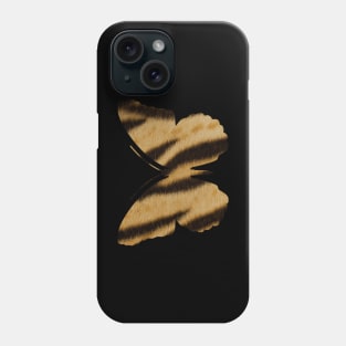 Orange and Black Tiger Butterfly Art Phone Case