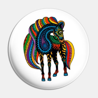 BLACK STALLION Pin