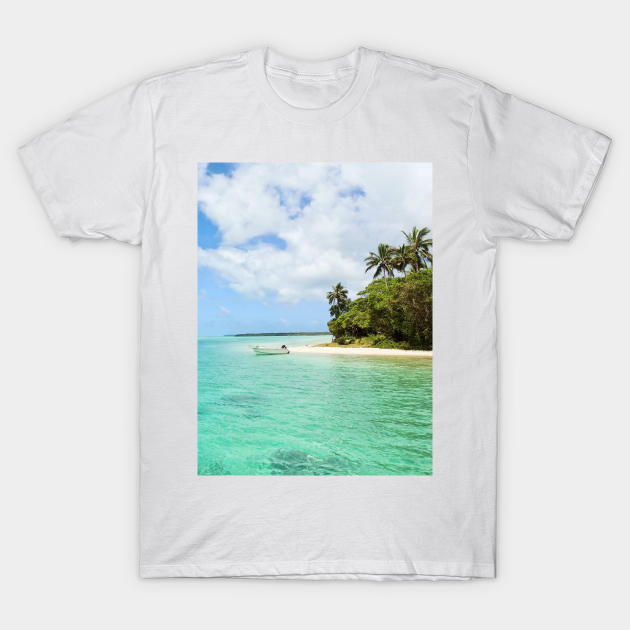 Tropical Paradise - Tropical Beach - T-Shirt | TeePublic