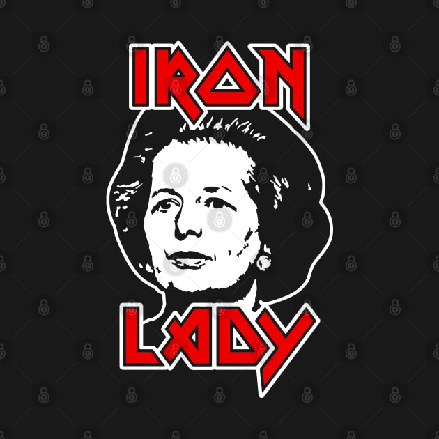 Margaret Thatcher Iron Lady by CultureClashClothing