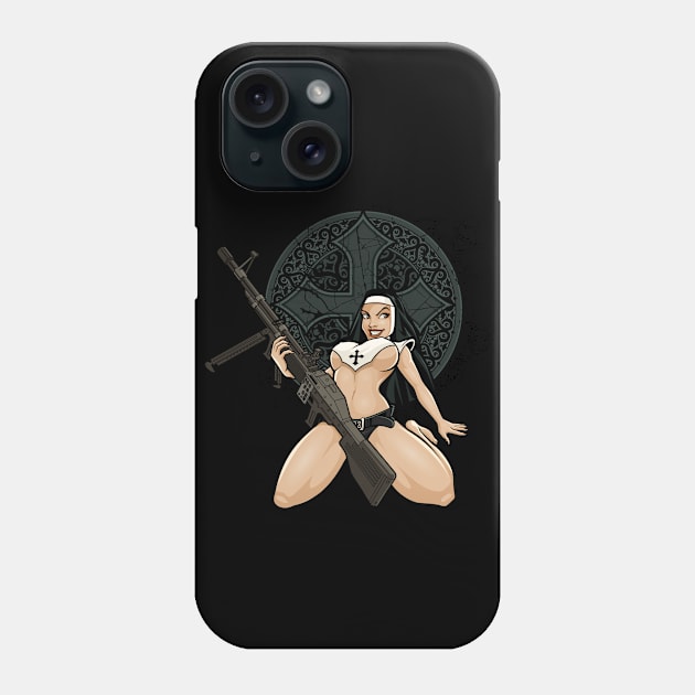 Warrior Nun Phone Case by viSionDesign