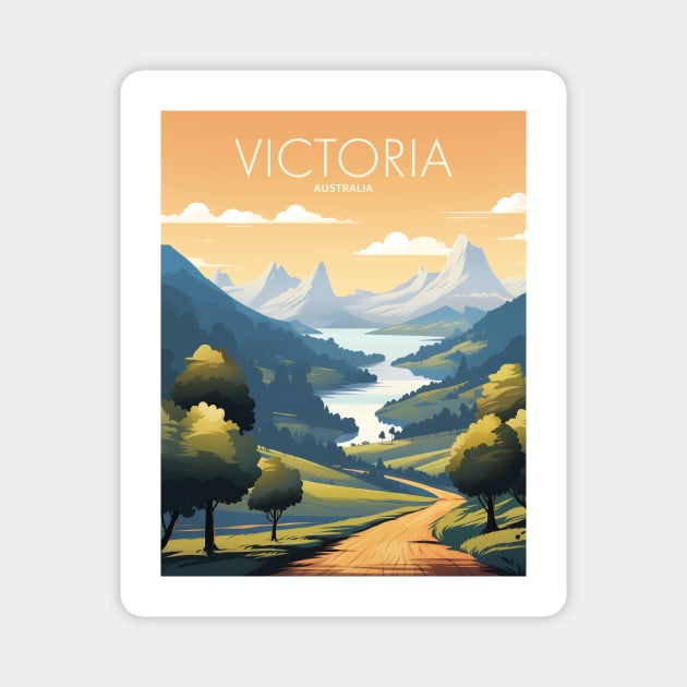 VICTORIA Magnet by MarkedArtPrints