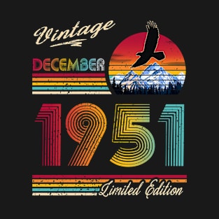 December 1951 Birthday T-Shirt