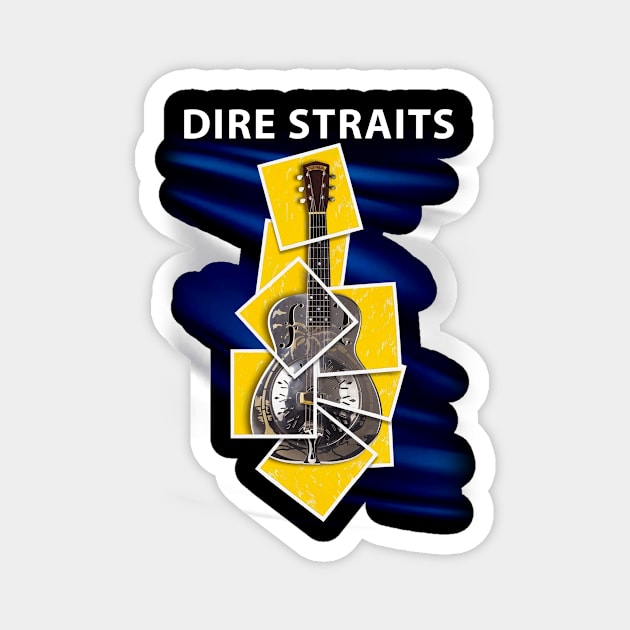 Dire Straits Sultans Of Swing The Very Best Of Dire Straits Album Magnet by BanyakMau