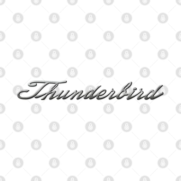 Thunderbird Emblem Body Decal Sticker by PauHanaDesign