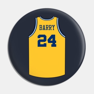 Rick Barry Golden State Jersey Qiangy Pin