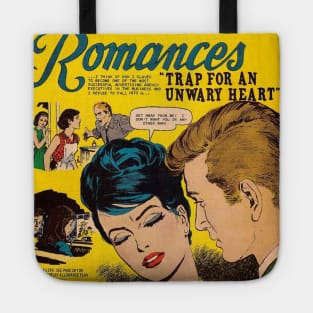 Vintage Romance Comic Book Cover - Career Girl Romances Tote