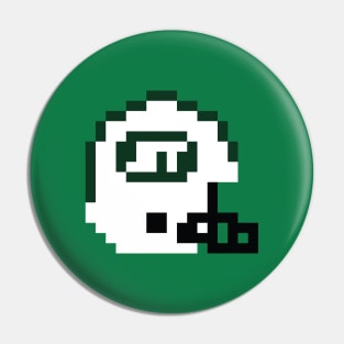 8 Bit New York Jets Helment Pin