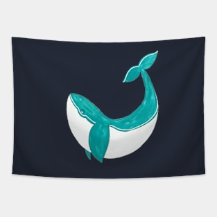 Dancing Whale Tapestry