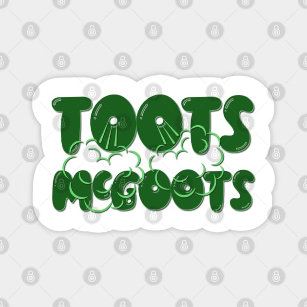 Toots McGoots Magnet by FunkyStyles