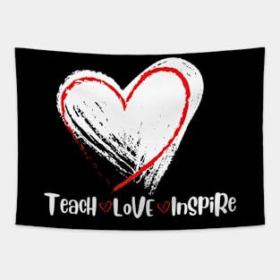 Teacher Teach Love Inspire, Teacher gift, Teacher Inspire Tapestry