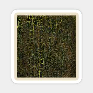 Crackle Woods Painting Magnet