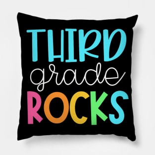 Third Grade Teacher Team Shirts - 3rd Grade Rocks Pillow