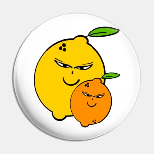 Crazy Oranges Pin