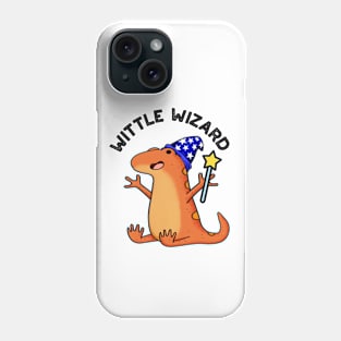 Wittle Wizard Funny Lizard Puns Phone Case