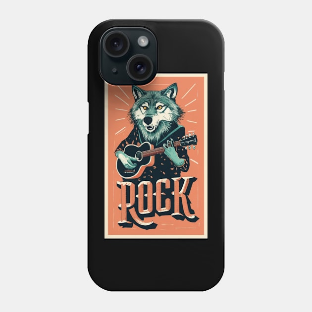 Rock Tee Shirt Phone Case by Abeer Ahmad